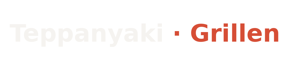 Teppanyaki-Grillen